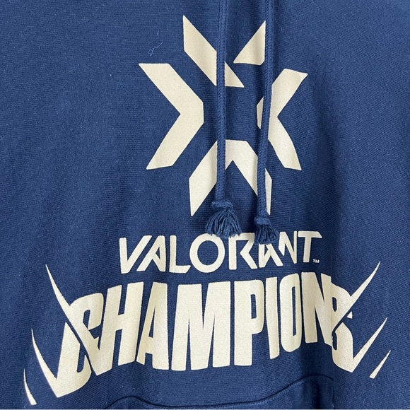 Valorant Champions x Champion Reverse Weave Hoodie Medium - Picture 3 of 5